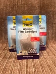 Tetra Whisper 4 Pack Xs Filter Cartridges AQ-78052 Activated Carbon Aquarium (3). Fixed Price $28.00.
