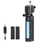 Sysenciaga Aquarium Filter With Uv, 450GPH For 40-150 Gallon Tanks, Black. Fixed Price $46.37.