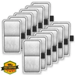 Samanija 12PK Fish Tank Filter Cartridge, Top Fin Ef-s BF5 Bettaflo Replacement. Fixed Price $20.00.