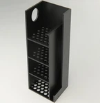 Fluval Evo Spec 13.5G / 52L Media Basket Chamber Fit - 4 Tier Shelf Black. Fixed Price $22.94.