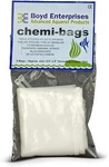 ABE16720 2-PACK Chemi-bags With Ties For Aquarium. Fixed Price $7.41.