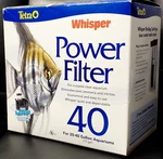 Tetra Whisper 40 Power Filter 200 Gph For Aquariums Up To Gallons. Fixed Price $37.04.