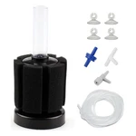 Aquaneat Aquarium Air Powered Sponge Filter, Fish Small Up To 10GAL, Black. Fixed Price $14.99.