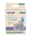 New Interpet Life Flow Replacement Cartridge Internal Filter 2.5 Gal 3 Pack. Fixed Price $12.95.