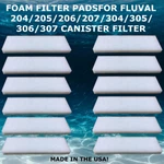 12 Foam Filter Pads For Fluval 204 205 206 207 304 305 306 307 Canister. Fixed Price $15.95.