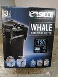 Sicce Whale 120 External Canister Filter For Aquarium Water 140 Gph SIC426. Fixed Price $124.99.
