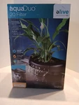 Aquaduo 20 Dual Purpose Aquarium Filter & Natural Aquaponics Nib. Fixed Price $20.99.