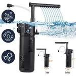 Hygger Aquarium Internal Power Filter Submersible Sponge & Aeration 5-15-30GAL. Fixed Price $17.59.