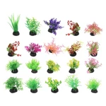 Ipetboom 20PCS Fish Tank Decorations Set Aquarium Plants, Colorful Artificial.... Fixed Price $19.57.
