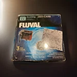 Fluval Zeo-carb Carbon Filter Media 3X230G For C4 Aquarium All Water Types. Fixed Price $32.00.