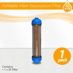 Mixed Bed Exchange Resin Ppm Demineralization Filter Refillable Housing. Fixed Price $22.95.