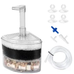 Aquaneat Aquarium Air Driven Corner Sponge Filter For Nano Fish Tank With Tub.... Fixed Price $12.77.