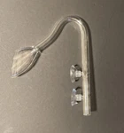 Jardli Glass Violet Pipe Outflow. 13MM For 12/16MM (1/2'' Id) Tubing. Fixed Price $15.00.