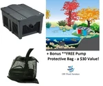 Oase Biosmart 10,000GAL Pond Gravity Filter 2,110GPH # 56930 + Free Pump Bag. Fixed Price $511.99.