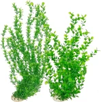 Hamiledyi 23" Tall Aquarium Plastic Plants - Pack Soft Fish Tank Decor, Artifi. Fixed Price $36.99.