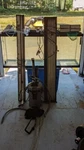 55 Gallon Salt Water Tank Set Up With Marineland Filter, Heater, 2 Light Hoods,. Fixed Price $55.00.