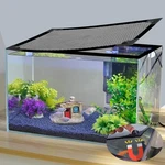 Jaxbo Magnetic Aquarium Cover Lid Diy Anti-jumping Mesh Tank Hood Adjustable 35X. Fixed Price $28.48.