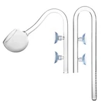 Jardli 13MM Plant Aquarium Glass Poppy Pipe Outflow And Lily Inflow For. Fixed Price $64.24.