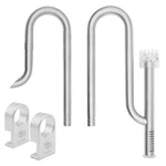 Linlan 304 Stainless Steel Lily Pipe Inflow Outflow Mini Aluminum Alloy Hol. Fixed Price $60.60.