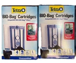Tetra Stay Clean Bio-bag Aquarium Filters Large 4 Pack New In Box (lot Of 2). Fixed Price $19.95.