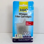 Tetra Whisper Filter Cartridges Xs Extra Small 4-PACK 2020 Sealed. Fixed Price $8.36.