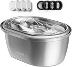 Stainless Steel Water Fountain, 101OZ/3L Pet For Cats Inside,. Fixed Price $55.77.