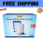 Tetra Whisper Bio-bag Disposable Filter Cartridges Unassembled Large 12 Pack New. Fixed Price $19.99.