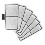 6PCS Filter Cartridges Compatible With Ef-s & BF5 White, Black. Fixed Price $14.12.