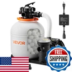 Vevor Flashpure Sand Filter Pump 16 In For Above Ground Pool 4400 Gph. Fixed Price $373.41.