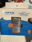 Top Fin Ef-s Small Element Filer Cartridges W/activated Carbon Nib 12 Pk. Fixed Price $19.99.