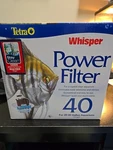 Tetra Whisper Power Filter For Aquariums 20-40 Gallons. Fixed Price $35.99.