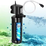 Tararium Aquarium Filter U-v 20-75 CTUV-H6F(FOR Gallon), Black. Fixed Price $52.88.