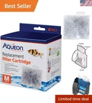 High-quality Medium Replacement Filter Cartridges 6 Pack For All Aquatic Life. Fixed Price $33.99.