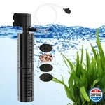 Aquamiracle True 4-STAGE Submersible In-tank Aquarium Filter, 40-70 Gallon. Fixed Price $39.99.