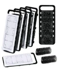 Minilake Aquarium Slim Filter Cartridges (6 Pcs) With Intake Sponges (2 Black. Fixed Price $13.18.