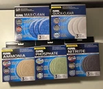 New Fluval FX4/FX5/FX6 Nitrite, Ammonia, Phosphate, Max-clean, & Quick Clear Pak. Fixed Price $64.12.