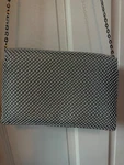 Inc Silver Y2K Nostalgia: Prudence Shiny Mesh Clutch Crossbody Bag. Fixed Price $15.00.