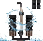 Hygger Sponge Filter, Aquarium Double Replaceable Media With 4 Bi. Fixed Price $25.16.