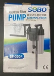 Sobo SF-350F Aquarium Pump External Filter Water Filtration 300 L/h, 60HZ. Fixed Price $50.00.