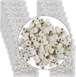 Jihaqua Aquarium Bio Ceramic Rings 18 Lbs Filter Media For Pond Fish Tank Canist. Fixed Price $60.68.