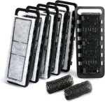 Slim Aquarium Filter Cartridges (6 Pcs) With Intake Sponges (2. Fixed Price $15.36.