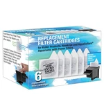 Koller Products Replacement Filter Cartridges - Xs, 6 Count (pack Of 1), White. Fixed Price $14.54.