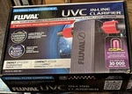 Fluval Uvc In-line Water Clarifier Up To 100 Gallons A203 Aquarium. Fixed Price $84.99.