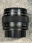 Vivitar 2X Macro Focusing Teleconverter Mc 0.45M 50 Mm With Lens Covers. Fixed Price $25.19.
