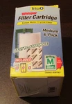 Tetra Whisper Bio-bag Cartridge Unassembled Medium 6-PACK New Aquarium Fish. Fixed Price $6.45.