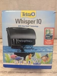 Tetra Whisper Iq Power Filter 20 Gallons, 130 Gph, With Stay Clean No. Fixed Price $22.96.