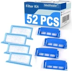 Medihealer Filters 52 Packs Compatible With DREAMSTATION:4 Piece Set, Blue. Fixed Price $17.59.
