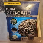 Fluval Zeo-carb, Chemical Filter Media For Freshwater Aquariums, 150-GRAM Nylon. Fixed Price $9.79.